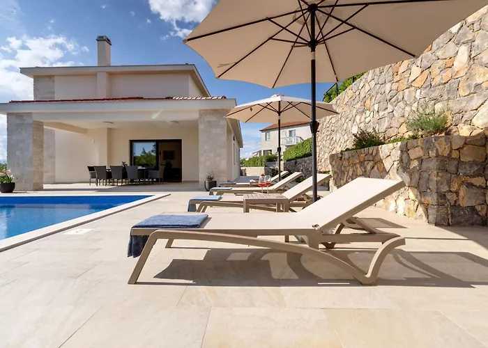 Feriehus Schone Mit Pool- Meerblick- By Interhome Sveti Vid-Miholjice