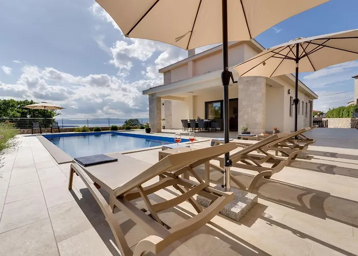 Schone Mit Pool- Meerblick- By Interhome * Sveti Vid-Miholjice