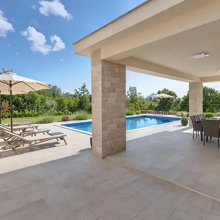 Schone Mit Pool- Meerblick- By Interhome Tatil Evi Sveti Vid-Miholjice